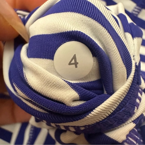 Lululemon Run: Stay On Course Tank
Pigment Blue White Microstripe size 4 - Picture 5 of 7